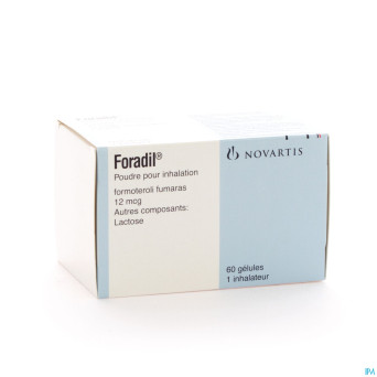 Foradil caps 60 x 12 mcg