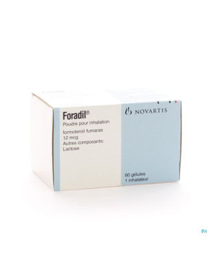 Foradil caps 60 x 12 mcg