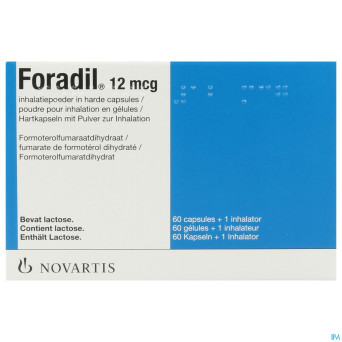 Foradil caps 60 x 12 mcg