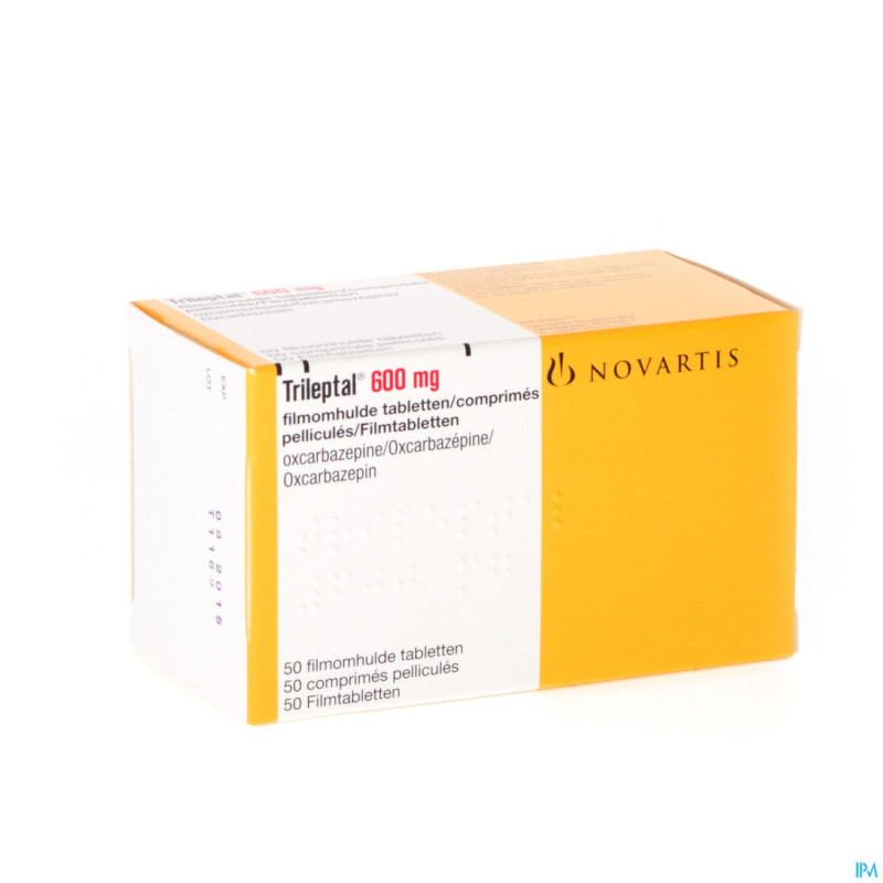 Trileptal 600 comp  50 x 600 mg