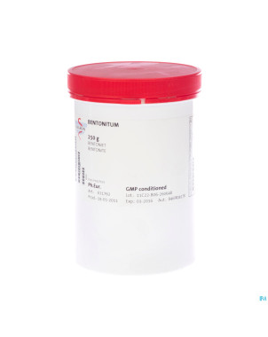 Bentonite pdr    250g fag