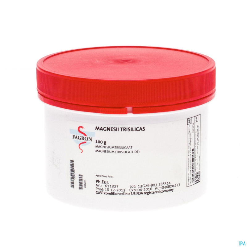 Mg trisilicate pdr    100g fag