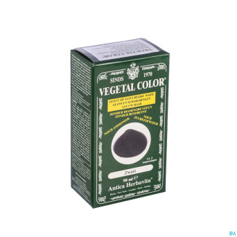 Vegetal color noir/ zwart   60ml 1n