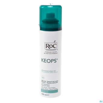 Roc keops deo spray sec s/alc s/parf pn    150ml