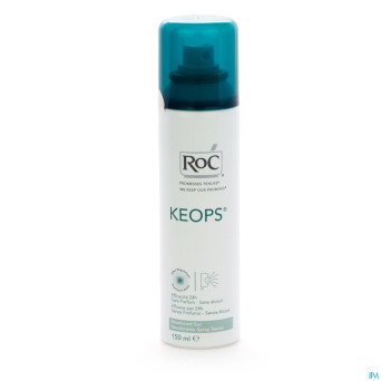 Roc keops deo spray sec s/alc s/parf pn    150ml