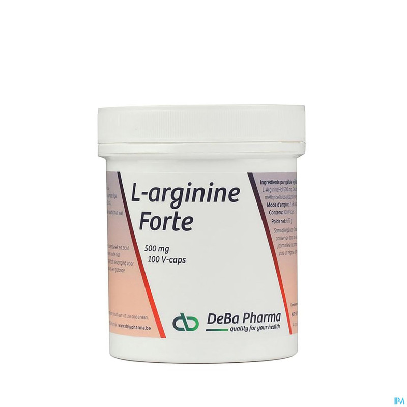 L-arginine    caps 100x500mg    deba