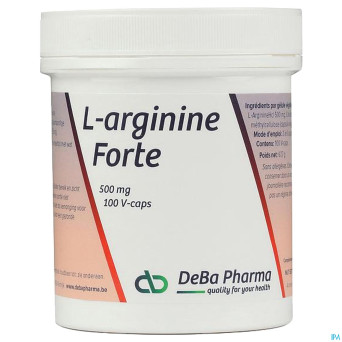 L-arginine    caps 100x500mg    deba