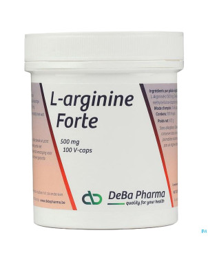 L-arginine    caps 100x500mg    deba
