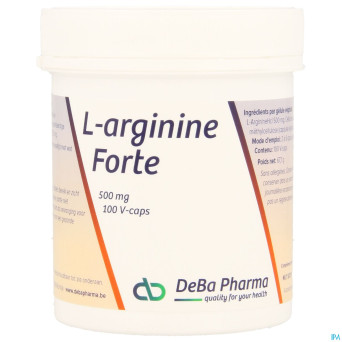 L-arginine    caps 100x500mg    deba