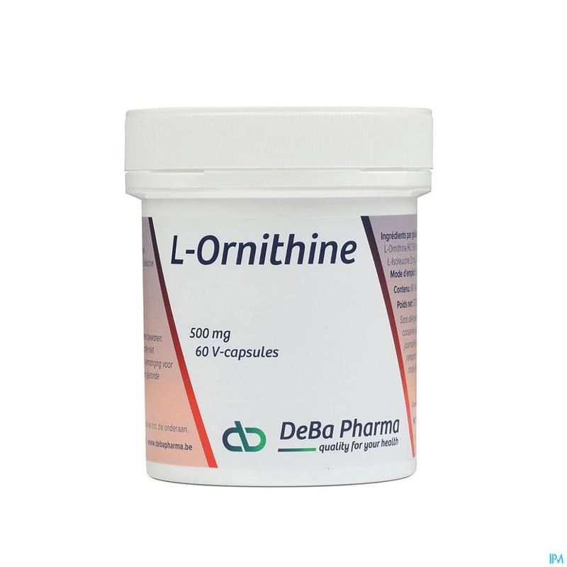 L-ornithine    caps 60x500mg    deba