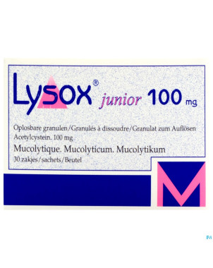 Lysox junior gran sach 30x100mg
