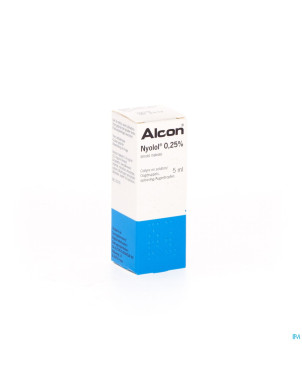Nyolol 0,25 % collyre 5 ml