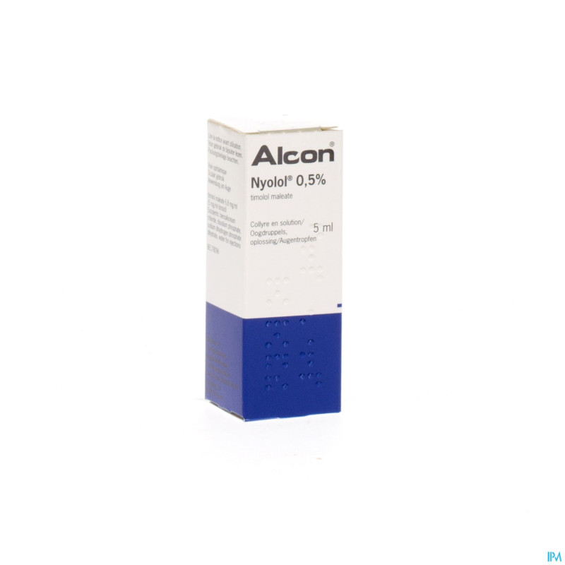 Nyolol 0,50 % collyre 5 ml