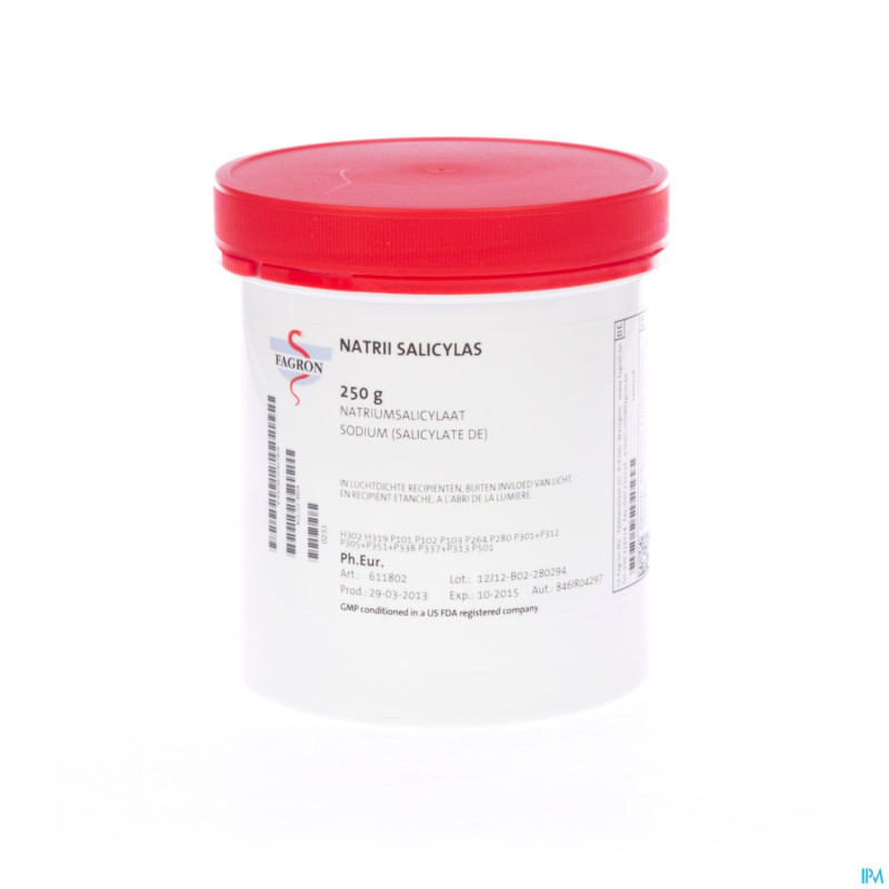 Na salicylate pdr    250g fag