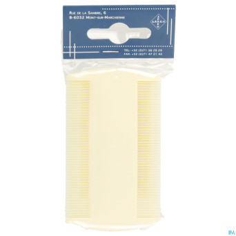 Appeg peigne a poux blanc