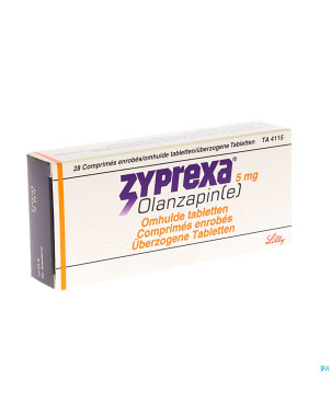 Zyprexa comp enrobe - omhulde 28 x  5 mg