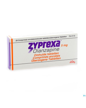 Zyprexa comp enrobe - omhulde 28 x  5 mg