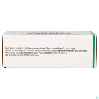 Zyprexa comp enrobe - omhulde comp 56 x 7,5 mg