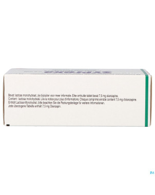 Zyprexa comp enrobe - omhulde comp 56 x 7,5 mg