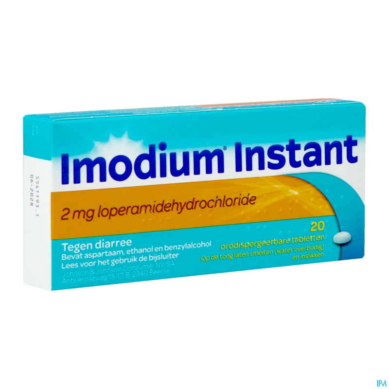 Imodium instant    comp fondant 20