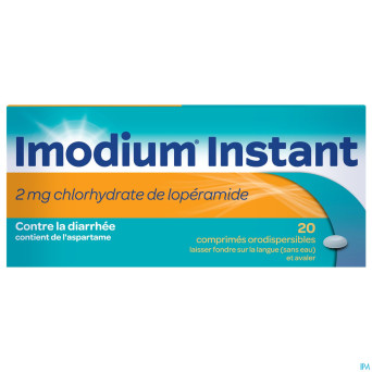 Imodium instant    comp fondant 20