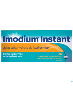 Imodium instant    comp fondant 20
