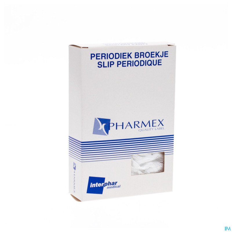 Pharmex culot.hyg.coton blanc 42-44