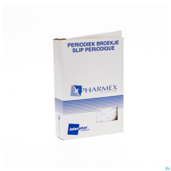 Pharmex culot.hyg.coton blanc 50-52