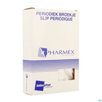 Pharmex culot.hyg.nylon blanc 46-48