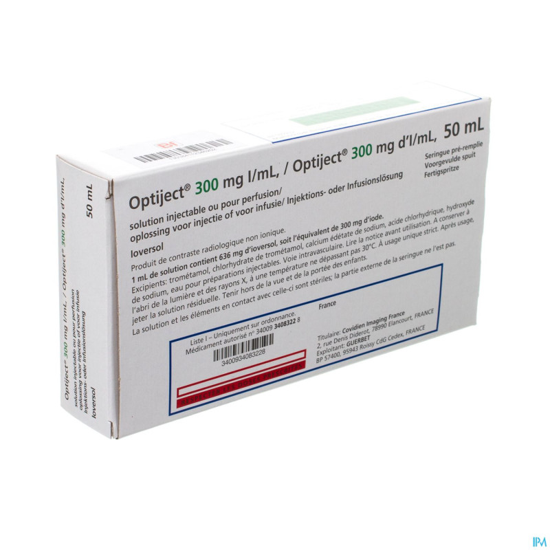 Optiject 300 ser manuele 50 ml