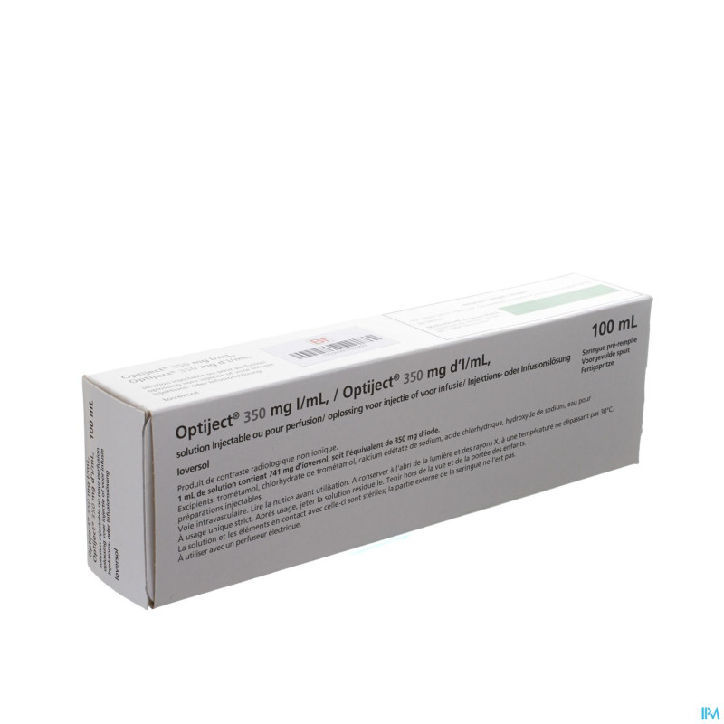Optiject 350 ser inj 100 ml