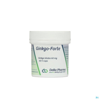 Ginkgo forte    caps  60x60mg    deba