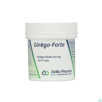 Ginkgo forte    caps  60x60mg    deba