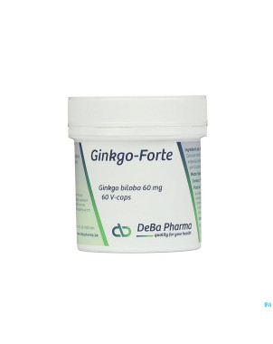 Ginkgo forte    caps  60x60mg    deba