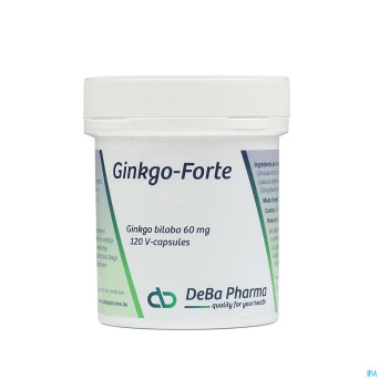 Ginkgo forte    caps 120x60mg    deba