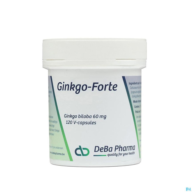 Ginkgo forte    caps 120x60mg    deba