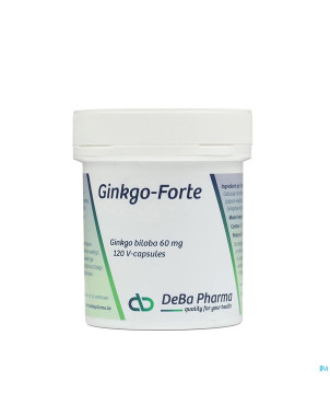 Ginkgo forte    caps 120x60mg    deba