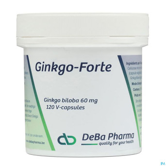 Ginkgo forte    caps 120x60mg    deba