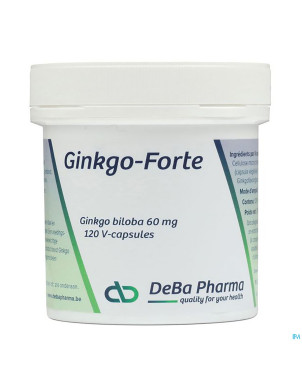 Ginkgo forte    caps 120x60mg    deba