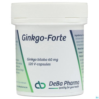 Ginkgo forte    caps 120x60mg    deba