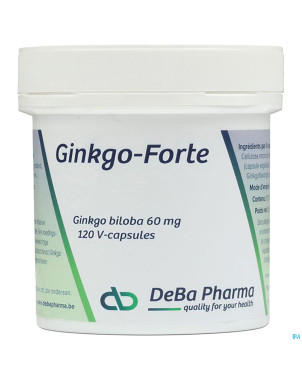 Ginkgo forte    caps 120x60mg    deba