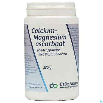 Ca mg ascorbate+bioflavon.    250g    deba