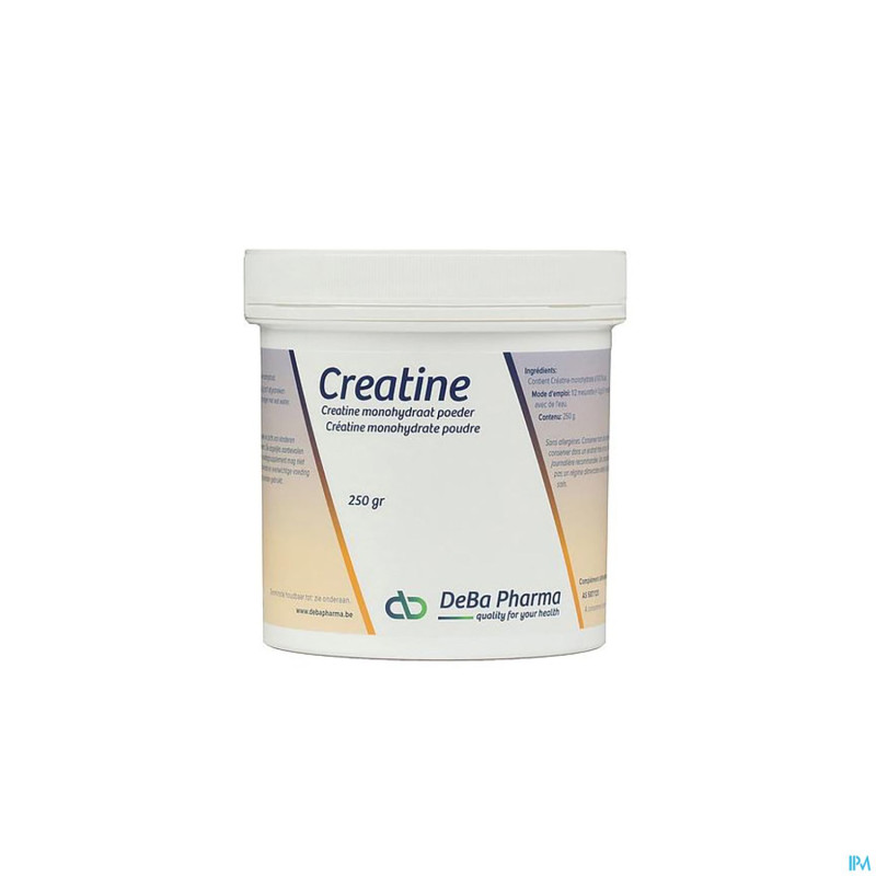 Creatine monohydrate   pdr soluble 250g    deba