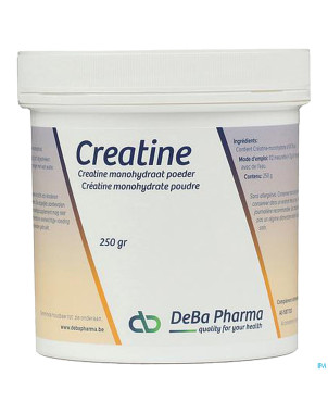 Creatine monohydrate   pdr soluble 250g    deba