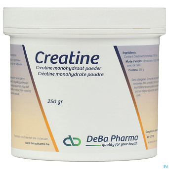 Creatine monohydrate   pdr soluble 250g    deba
