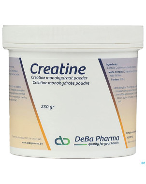 Creatine monohydrate   pdr soluble 250g    deba
