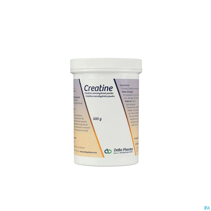 Creatine monohydrate   pdr soluble 500g    deba