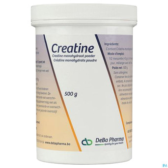 Creatine monohydrate   pdr soluble 500g    deba