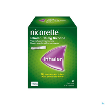 Nicorette inhaler 10mg 42 + embout