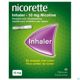 Nicorette inhaler 10mg 42 + embout